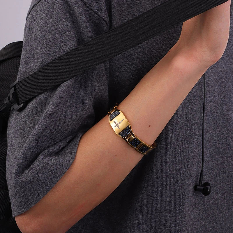 Pulsera magnética - "Jesús Santo"