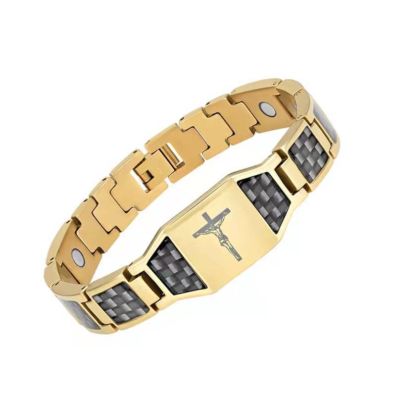 Pulsera magnética - "Jesús Santo"